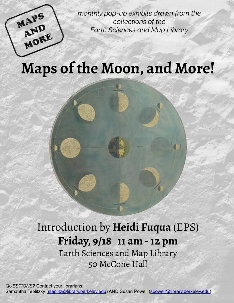 Maps of the Moon, and More