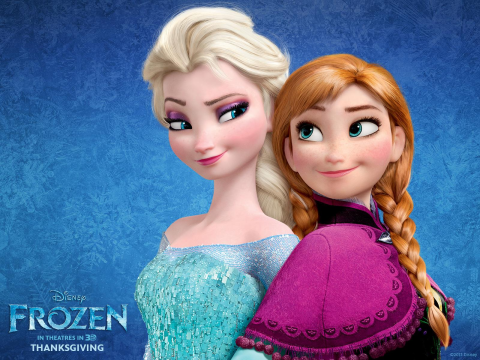 Disney's Frozen - girl-power princesses