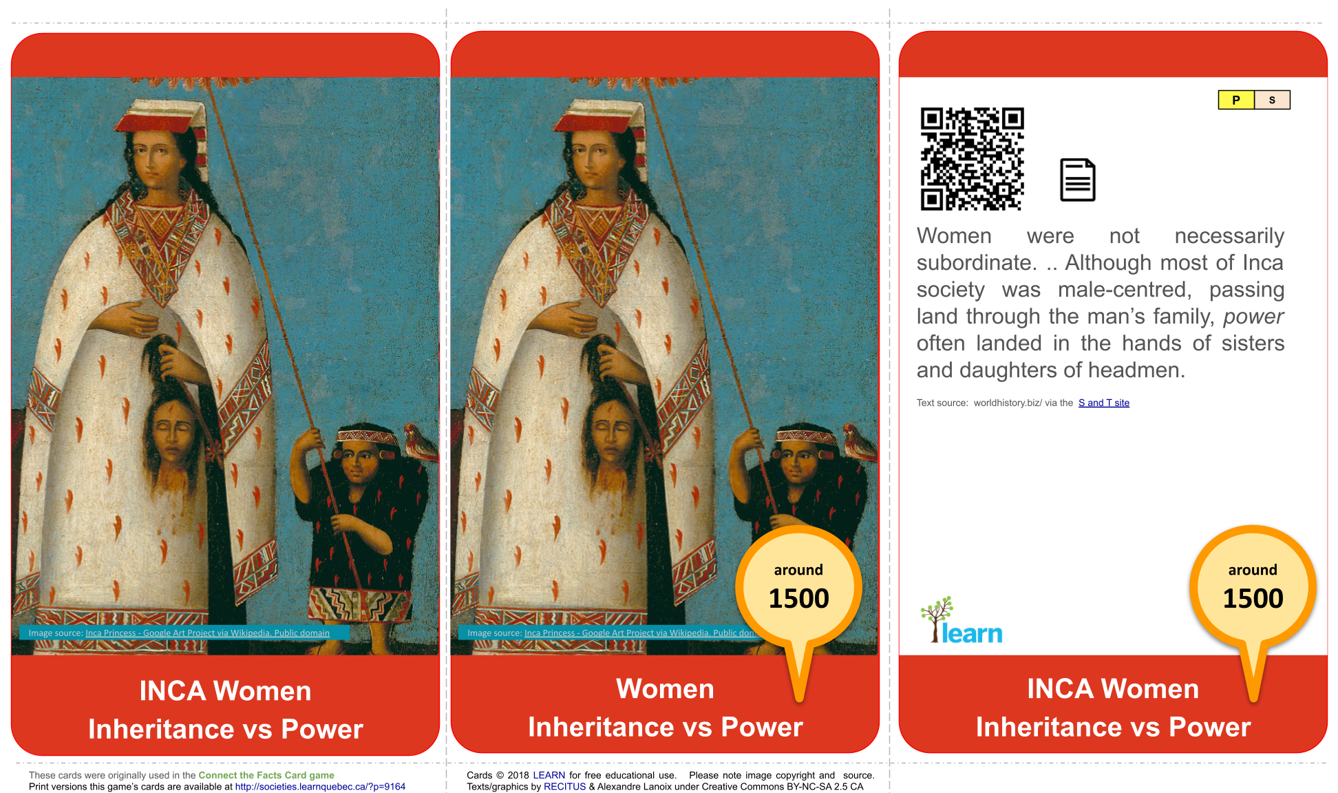 Inca: Inheritance vs power 