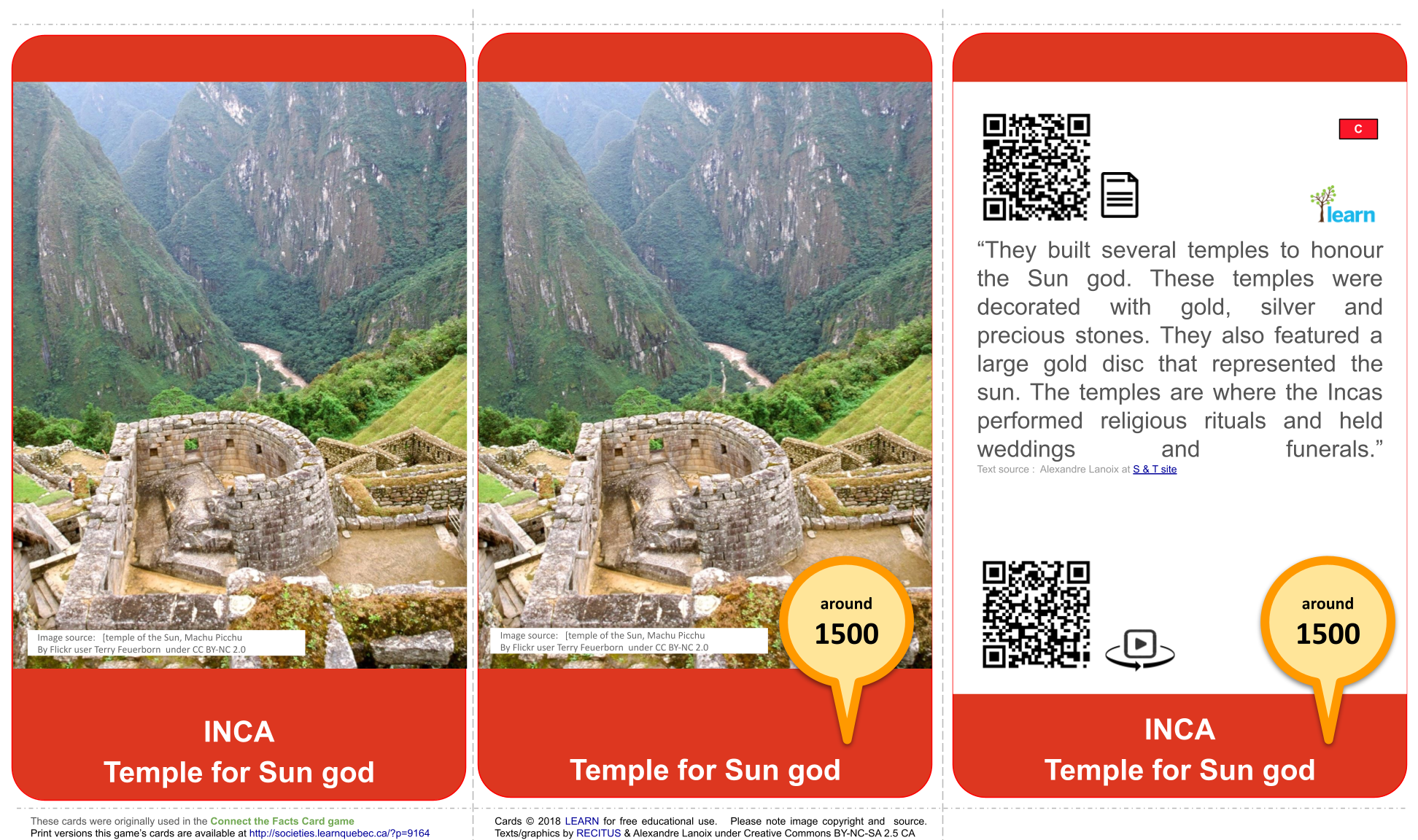 Inca: Temple to sun god
