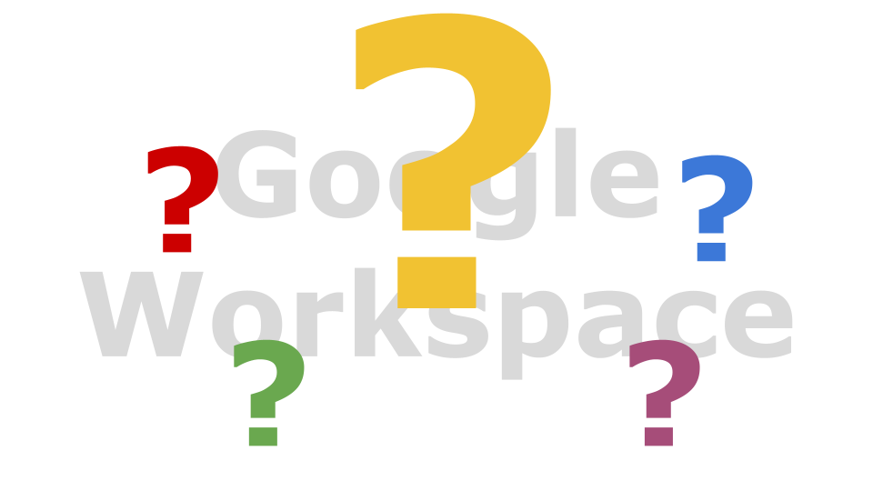 Google Workspace導入質問コーナーを開設しました！