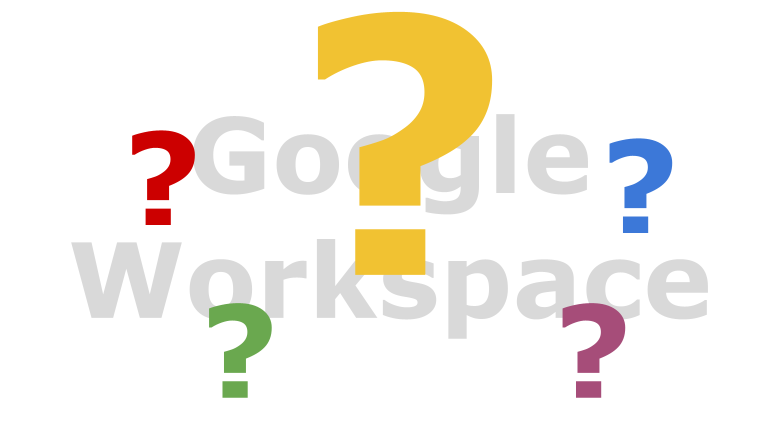 Google Workspace導入質問コーナー