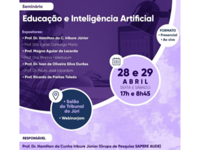 Seminário "Educação e Inteligência Artificial"