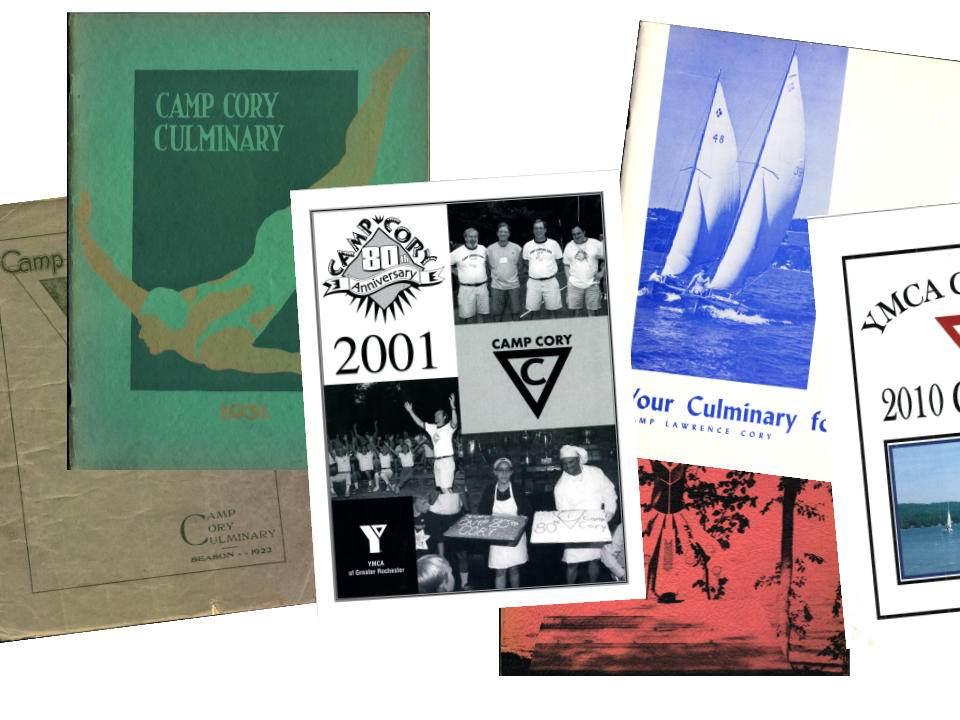 A spread of Camp Cory Culminaries throughout the years.