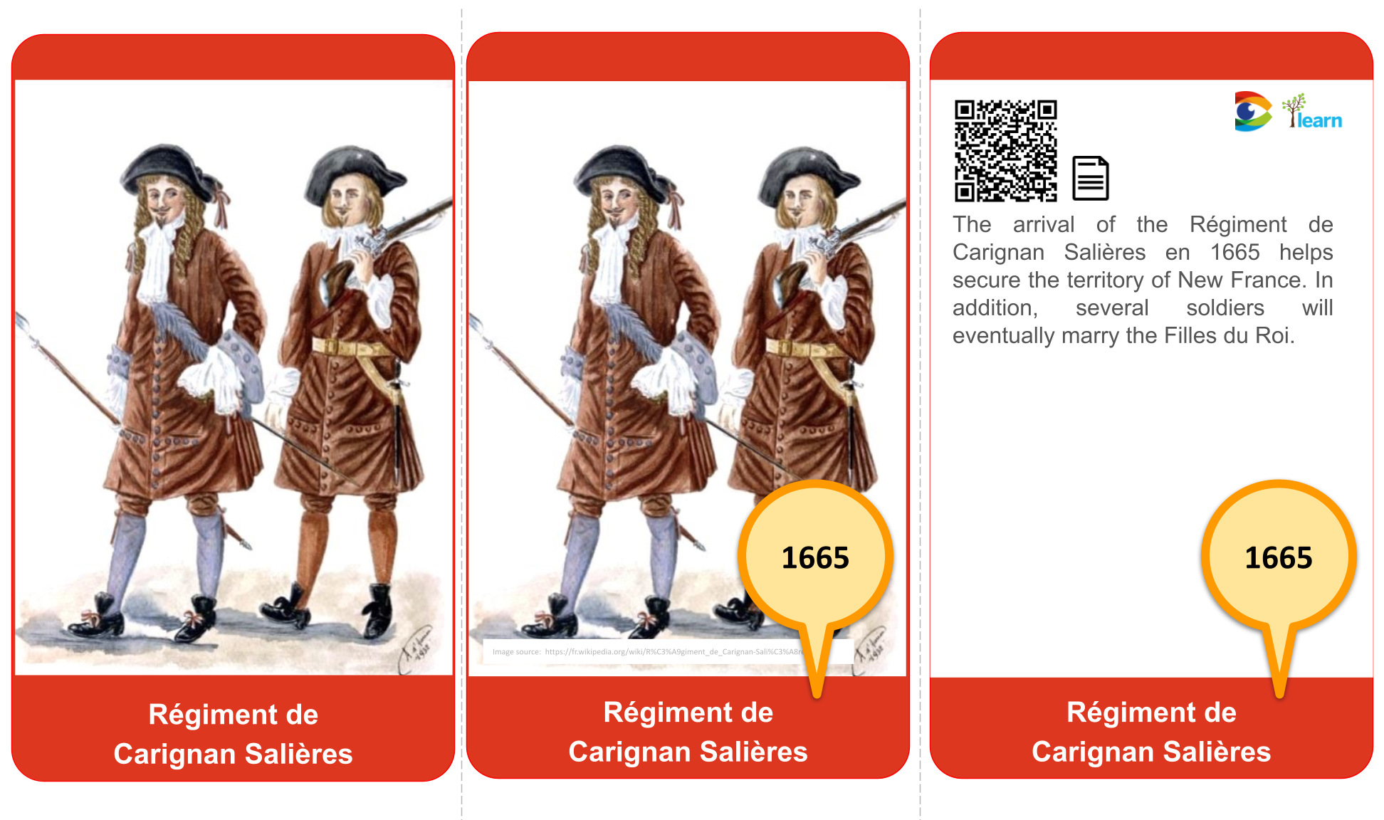1665 Regiment Carignan Salieres