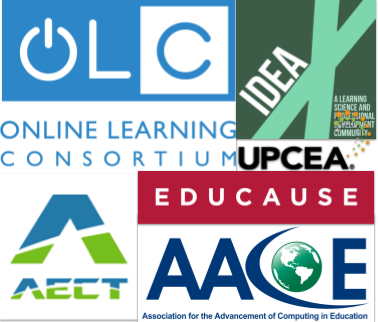 collage of association logos