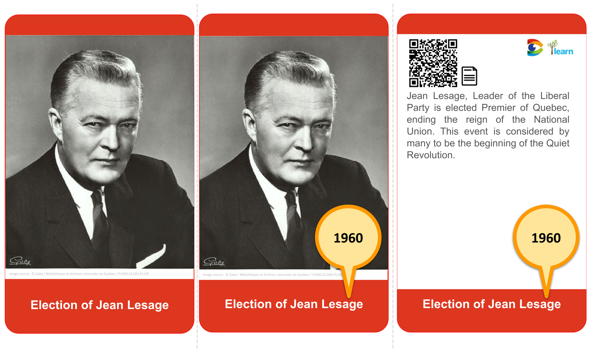 1960 Jean Lasage elected