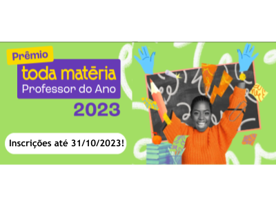 Prêmio toda Matéria - Professor do Ano 2023