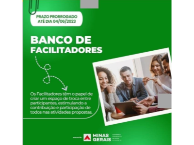 Nova Oportunidade - Banco de Facilitadores SEE/MG