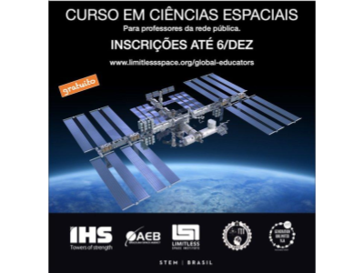 Curso gratuito em Ciências Espaciais
