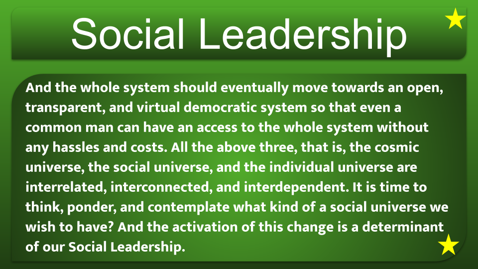 Social Leadership