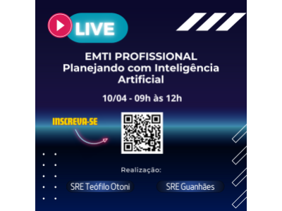 Live: Planejando com Inteligência Artificial - EMTI PROFISSIONAL