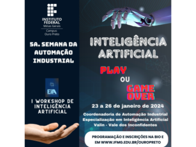 5ª Semana de Automação Industrial e 1° Workshop de Inteligência Artificial