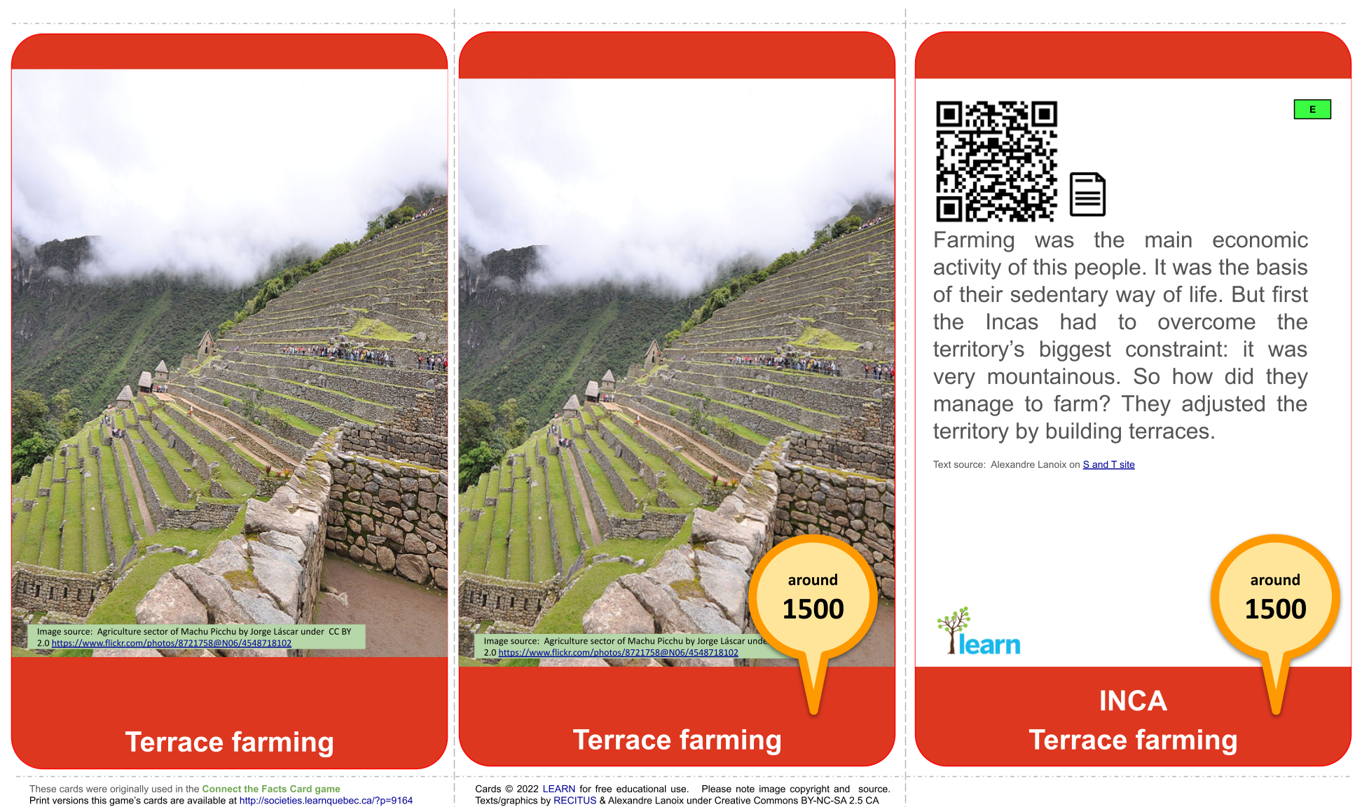Inca: Terrace farming
