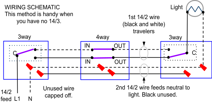 Leviton diagram switch wiring way 🏆 4 3 Way